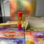 Ruby Glass Carts - 1g Premium THC Vape Cartridge
